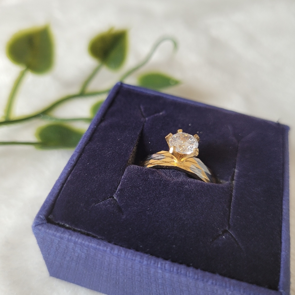 New BRAZILIAN GOLD ring
